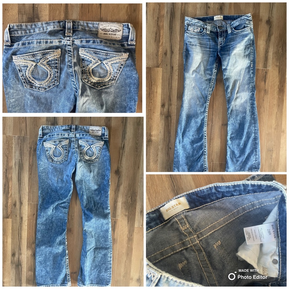 Big star jeans size 28r